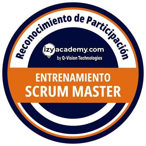 Ejemplo: Entrenamiento Scrum Master, izyacademy